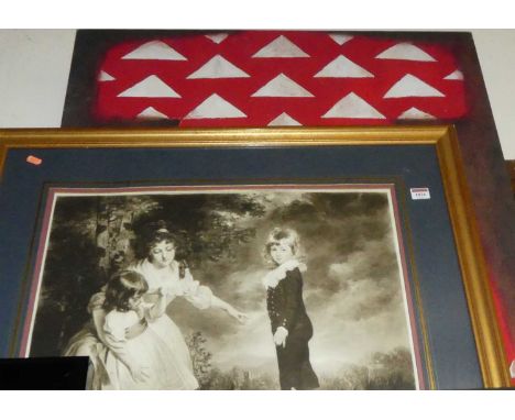 Norman Hurst - Monochrome print, signed in pencil to the margin, 44 x 56cm; and a modern canvas print (2)