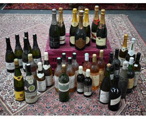 Fifteen bottles of sparkling wine to/w a quantity of red, white and pudding wines etc (37 bottles in total)&nbsp;No warranty 