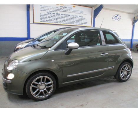 Make &amp; Model: Fiat 500 By DieselDate of Reg: KS59 TZVColour: Greencc: 1242MoT: 30-12-2021Fuel Type: PETROLMileage: 102kTr