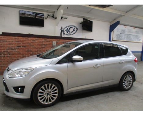 Make &amp; Model: Ford C-Max Titanium TDCIDate of Reg: FR13 WZSColour: Silvercc: 1997MoT: 20-06-2021Fuel Type: DIESELMileage: