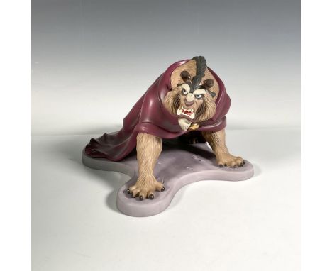 Limited Edition Event Sculpture is Beauty &amp; The Beast, Gaston at his most ferocious moment. Colored in purple robe with b