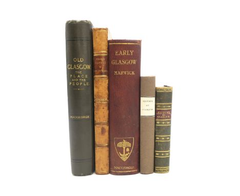 GLASGOW ANTIQUARIAN The Picture of Glasgow and Strangers' Guide; With a Sketch of a Tour to Loch-Lomond, Loch-Ketturrin, Pert