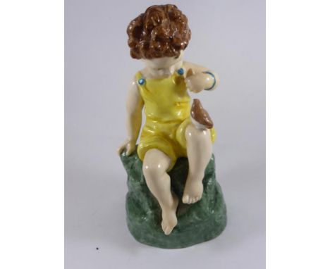 ROYAL WORCESTER FRIDAY'S CHILD (BOY) FIGURE