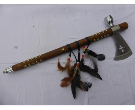 REPRO TOMOHAWK PEACE PIPE, APPROX. 49 cm