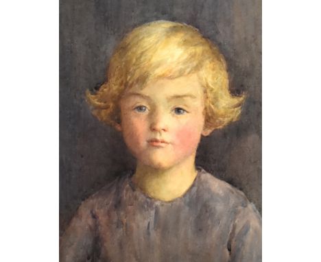 EARLY 20TH ENGLISH SCHOOL; watercolour, portrait of a child, unsigned, 28 x 22cm, framed and glazed.Additional InformationRet