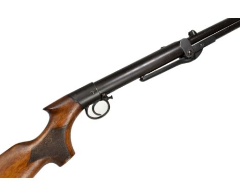 BSA; an 'Improved Model 13' under-lever tap loading air rifle, number S4373, with walnut stock.Additional InformationWe canno