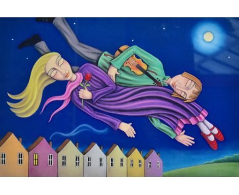 PAUL HORTON (b.1958); a signed limited edition coloured print, 'Spirit of Love', 86/195, with Washington Green certificate of