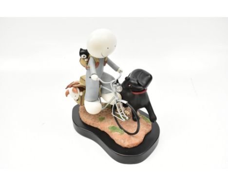 DOUG HYDE (b.1946); a limited edition cold cast sculpture 'Sunday Riders', no. 330/395, height 27.9 cm. (D)Additional Informa