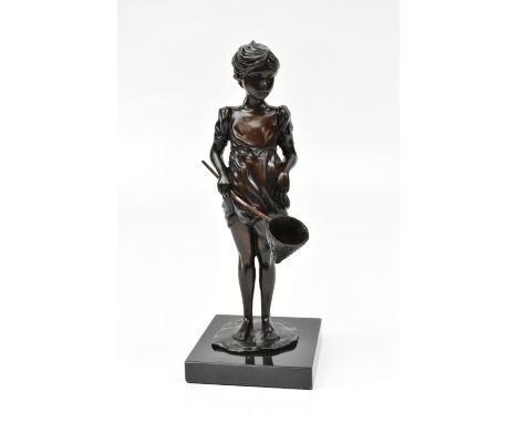SHEREE VALENTINE DAINES (b. 1959); a limited edition bronze sculpture, 'Out to Play', no. 8/20 AP, signed with certificate of