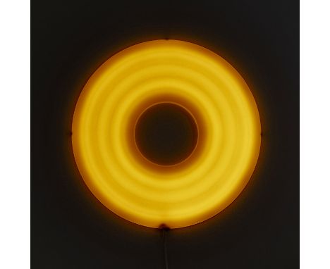 Josh Sperling (American 1984-), 'Donut Lamp (Yellow)', 2020, limited edition sculptural lamp, signed and numbered from an edi