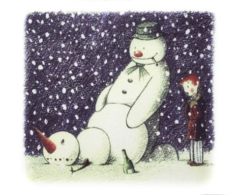 Banksy (British 1974-), 'Rude Snowman', 2003, offset lithograph Christmas Card; 17.5 x 14.5cm ARR