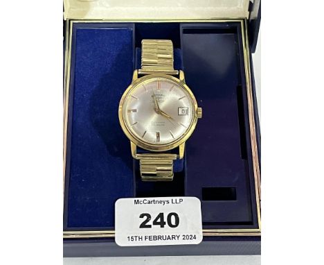 A Rotary Jet Flyer gentleman's wristwatch with automatic movement.