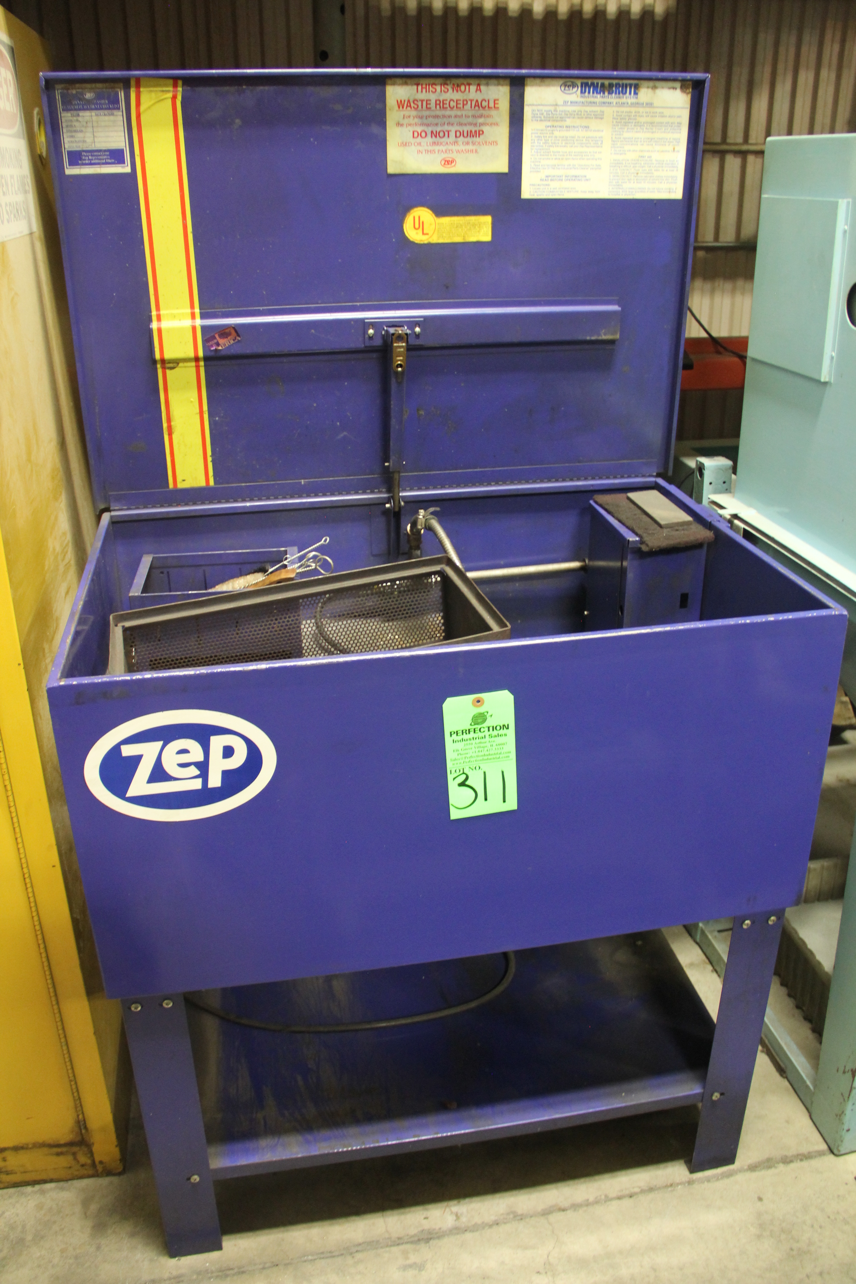 ZEP 5100 PARTS WASHER