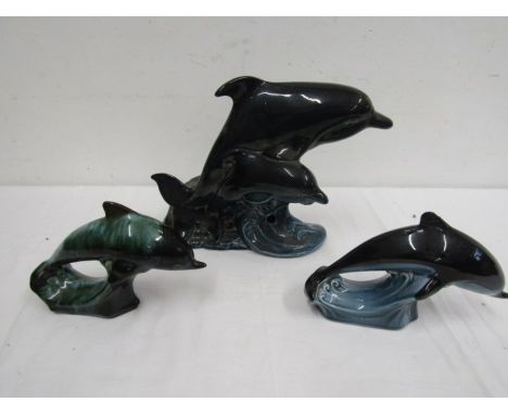 3 dolphin figures 1 Poole