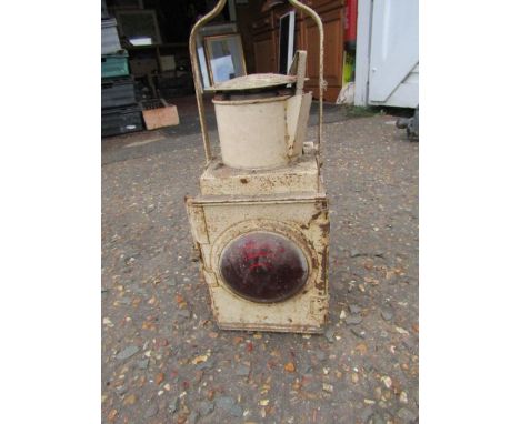 Vintage Railway signal lantern 