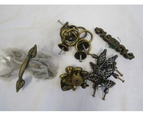 Brass vintage furniture handles 