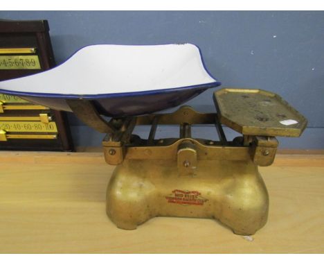 Brass Mid Essex vintage scales