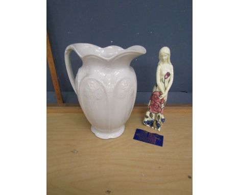 J&amp;G Meakin jug and Old Tupton Ware figurine 