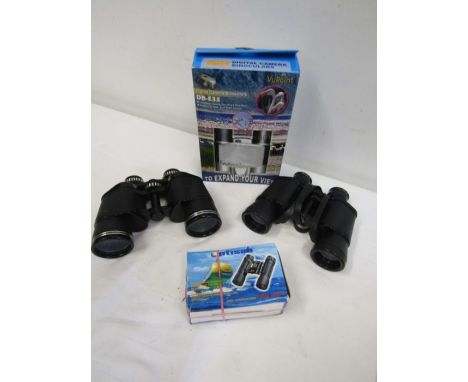 4 x binoculars inc complete digital camera set with instruction cd