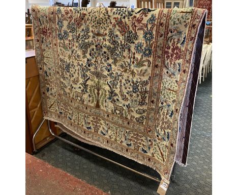 FINE CENTRAL PERSIAN NAIN CARPET - 276 X 170 CMS