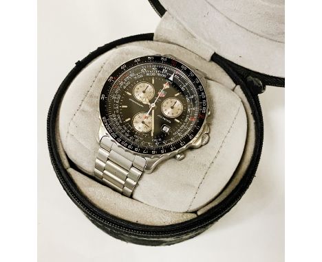 TAG HEUER PILOT 200M CHRONOGRAPH WATCH IN CASE