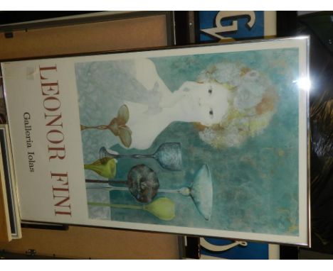 An exhibition poster for Leonor Fini at Galleria Iolas, print. H:82cm W: 45cm 