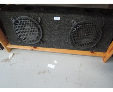 A car style speaker cabinet