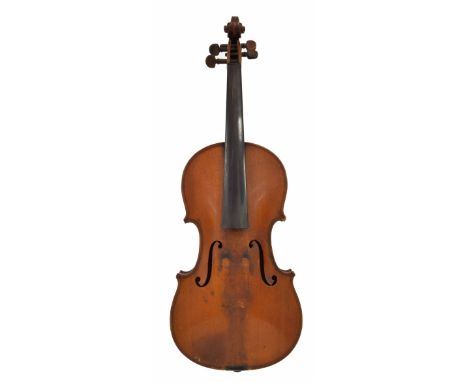 French violin by and labelled Francois Barzoni, Manufacturer Speciale de la Maison, Beare & Fils ? Londres, fecit anno 1913, 