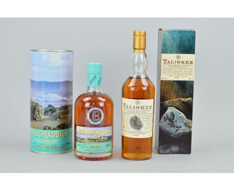 TWO BOTTLES OF EXCEPTIONAL SINGLE MALT, to include a bottle of Talisker Single Malt Scotch Whisky from The Talisker Distiller