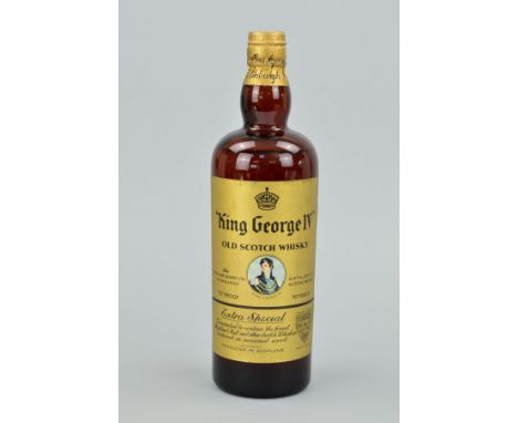 A BOTTLE OF KING GEORGE IV OLD SCOTCH WHISKY EXTRA SPECIAL FROM THE DISTILLERS AGENCY LTD, EDINBURGH, 70% proof, fill level l