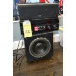 SONY BLUETOOTH RECEIVER WITH 2-SPEAKERS