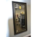 35" X 69" FRAMED MIRROR