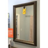 29" X 41" FRAMED MIRROR