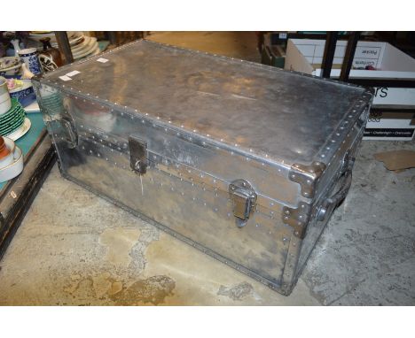 A good polished steel trunk.