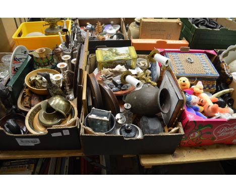 Three boxes of miscellaneous collectables.