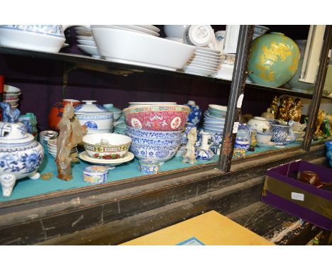 A quantity of Oriental china and other collectables.