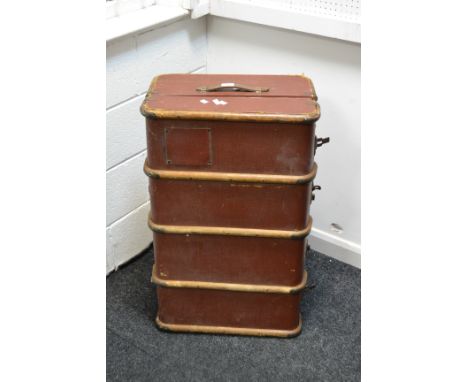 Vintage Luggage - an early 20th century steamer trunk