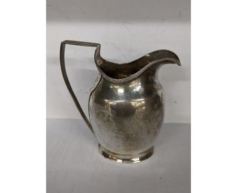 A Georgian silver milk jug, hallmarked London 1799, 91.4gLocation: 