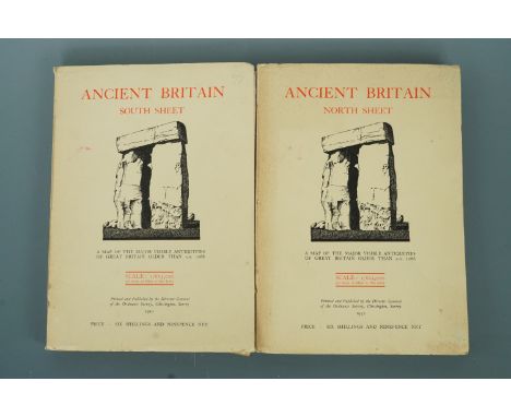 Ordnance Survey, "Ancient Britain - a map of the major visible antiquities of Great Britain older than AD 1066"; south and no