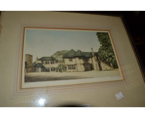 Chas N Clark
Architectural Perspectives,
pair of signed, limited edition prints