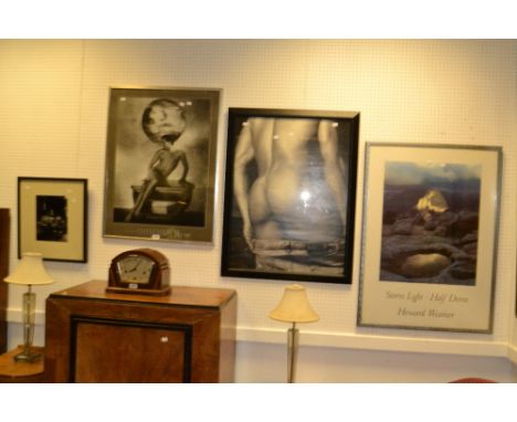 Christian Coigny, after, Ohmmes II, photographic print, 79cm x 59cm; Howard Weamer, after, Storm Light, Half Dome, photograph
