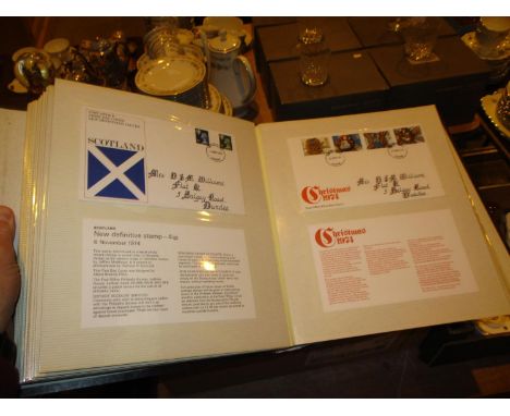 Three Albums of Stamps and First Day Covers 
