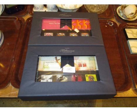 Two Boxes of Royal Mail Millennium Collection First Day Covers 