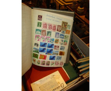 Box of Stamps, First Day Covers etc 