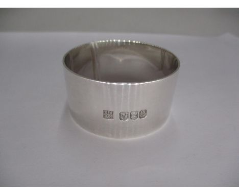 Edinburgh Silver Napkin Ring, Maker JN &amp; S 