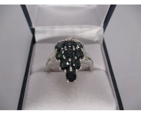 Sapphire Grape Ring 