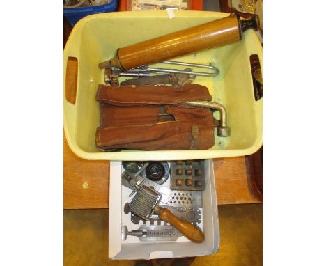 Small Box of Vintage Tools etc 