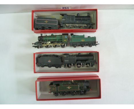Bachmann, Airfix, Triang, Hornby 00 Gauge locomotives (4) 