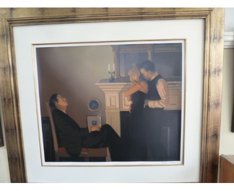 Signed limited edition print - 'Beautiful Losers' Jack Vettriano 105/275