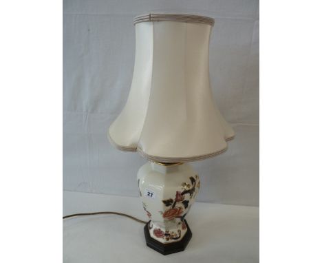 Masons blue Mandalay table lamp 